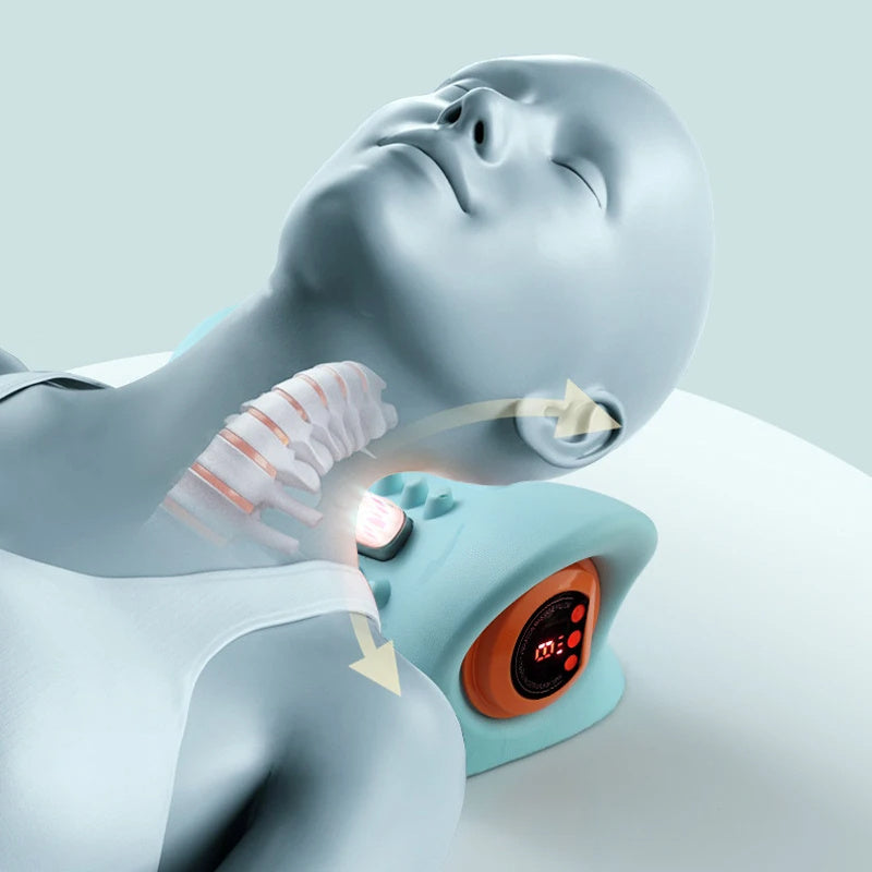 Neck Massager Adults Cervical Spine Relief Traction Portable Neck Head Acupuncture Point Massage Pillow Neck Massager Adults Cervical Spine Relief Traction Portable Neck Head Acupuncture Point Massage Pillow